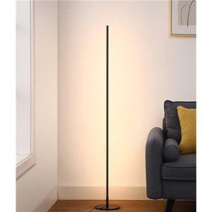 LED Corner Floor Lamp 57.5" Minimalist Dimmable Lighting Standing Tall Lamp